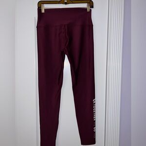 Pelaton maroon leggings